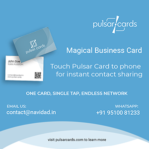 Pulsar Cards – PVC NFC Smart Business Card