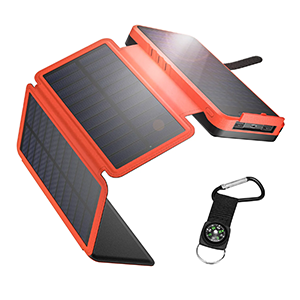 Solar Power Bank – 26800mAh – Foldable Waterproof